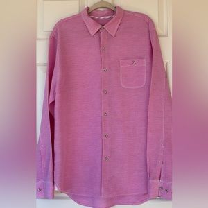 Tommy Bahama Men’s Linen‎ Blend Button Down Large